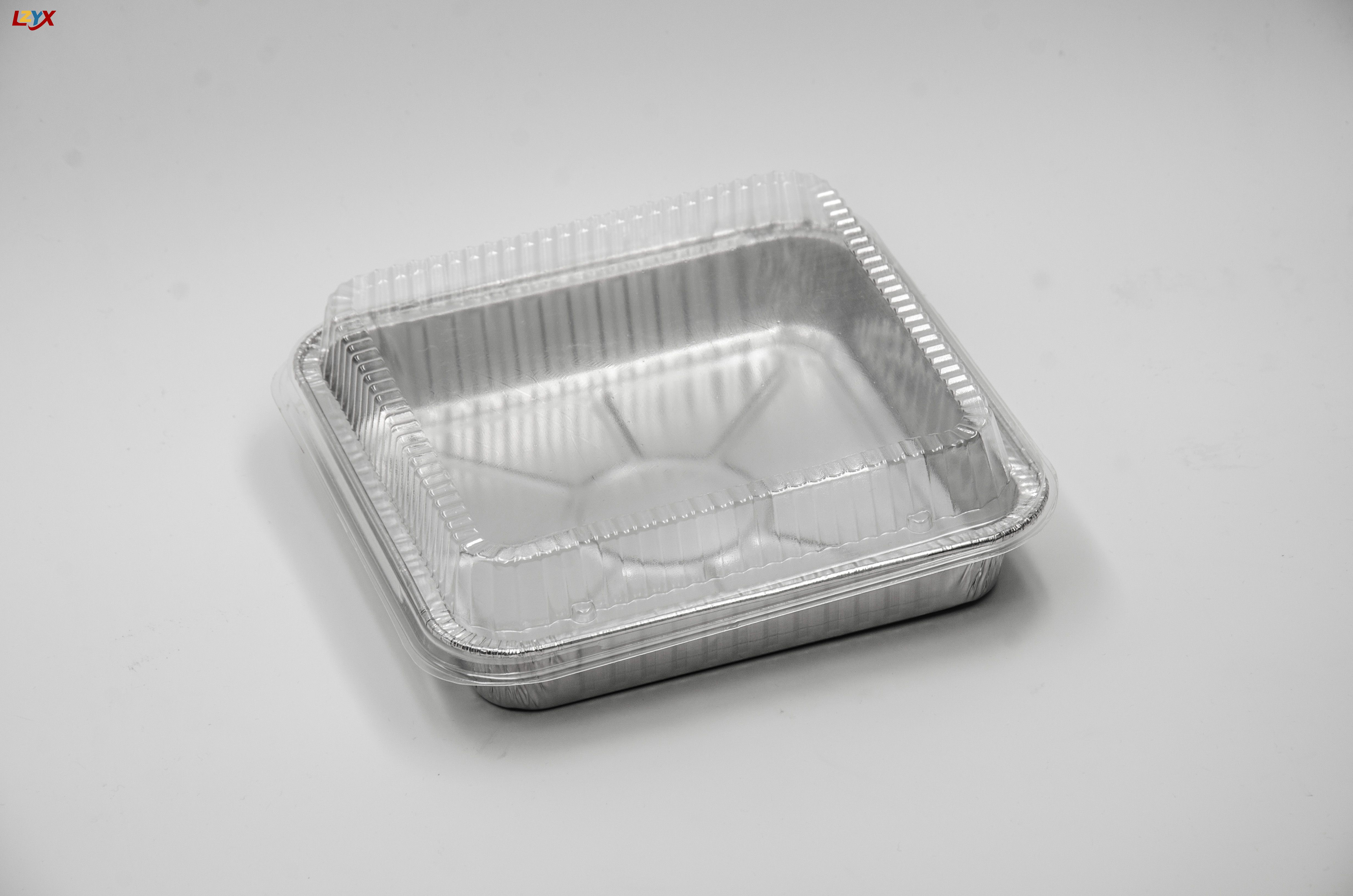 9x9 Foil Trays with Lids