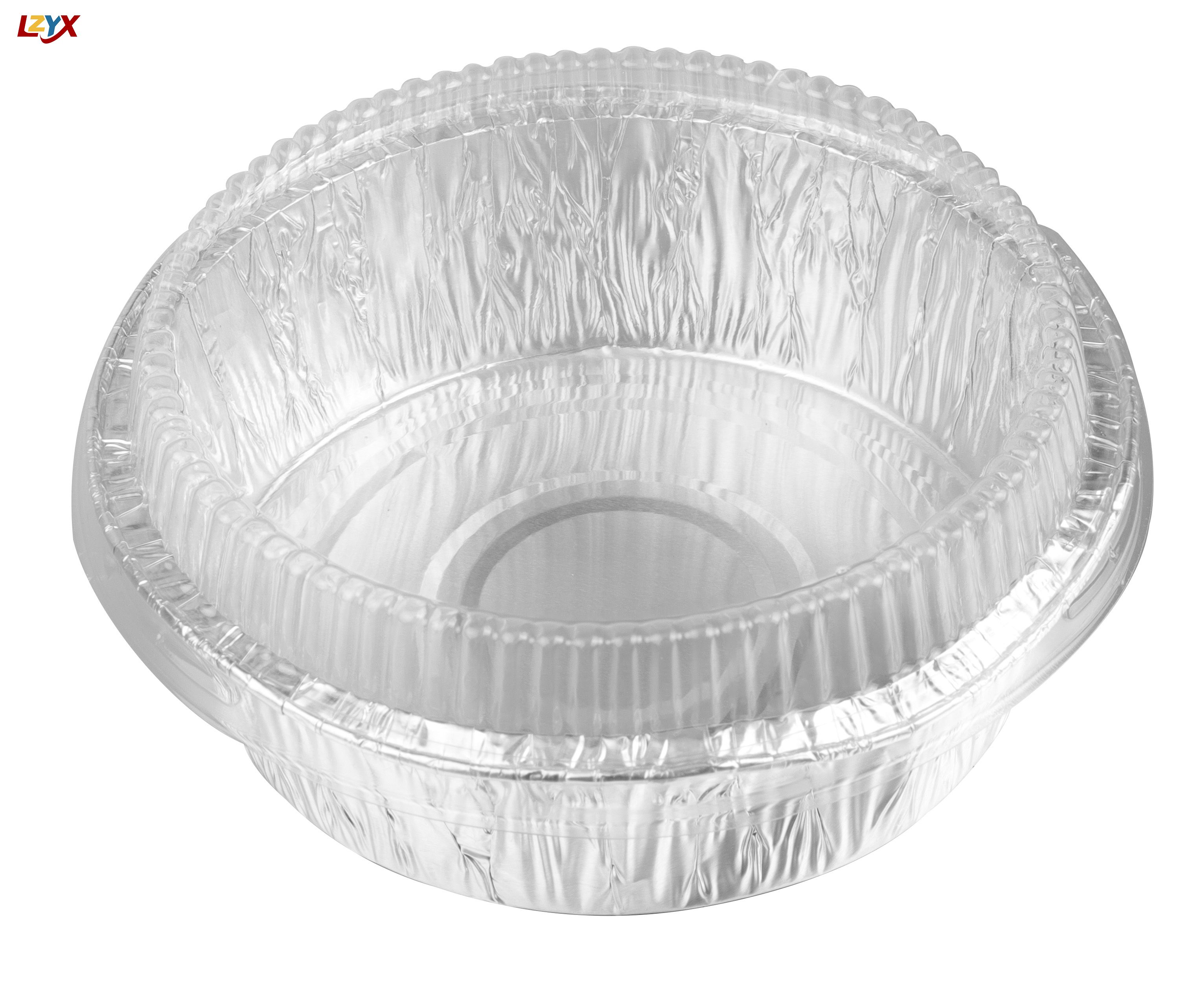 Round Foil Containers with Lids