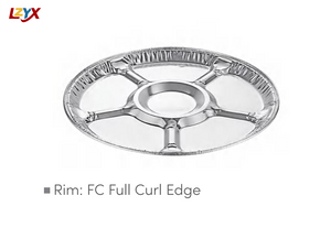 Small Round Foil Pie Dishes
