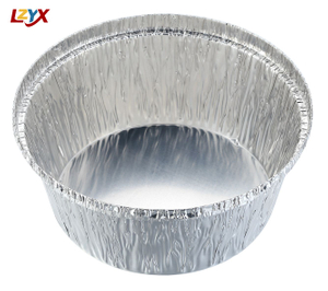 Round Foil Trays with Lids