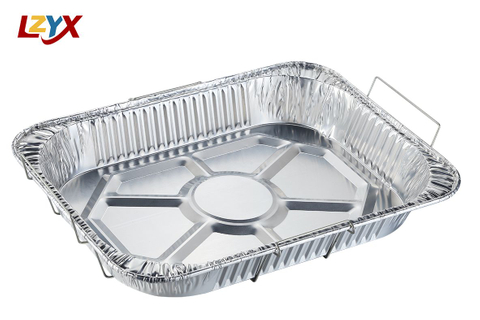 Foil Pan with Rack