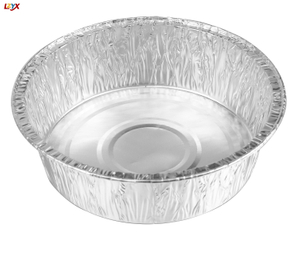 Round Foil Containers with Lids