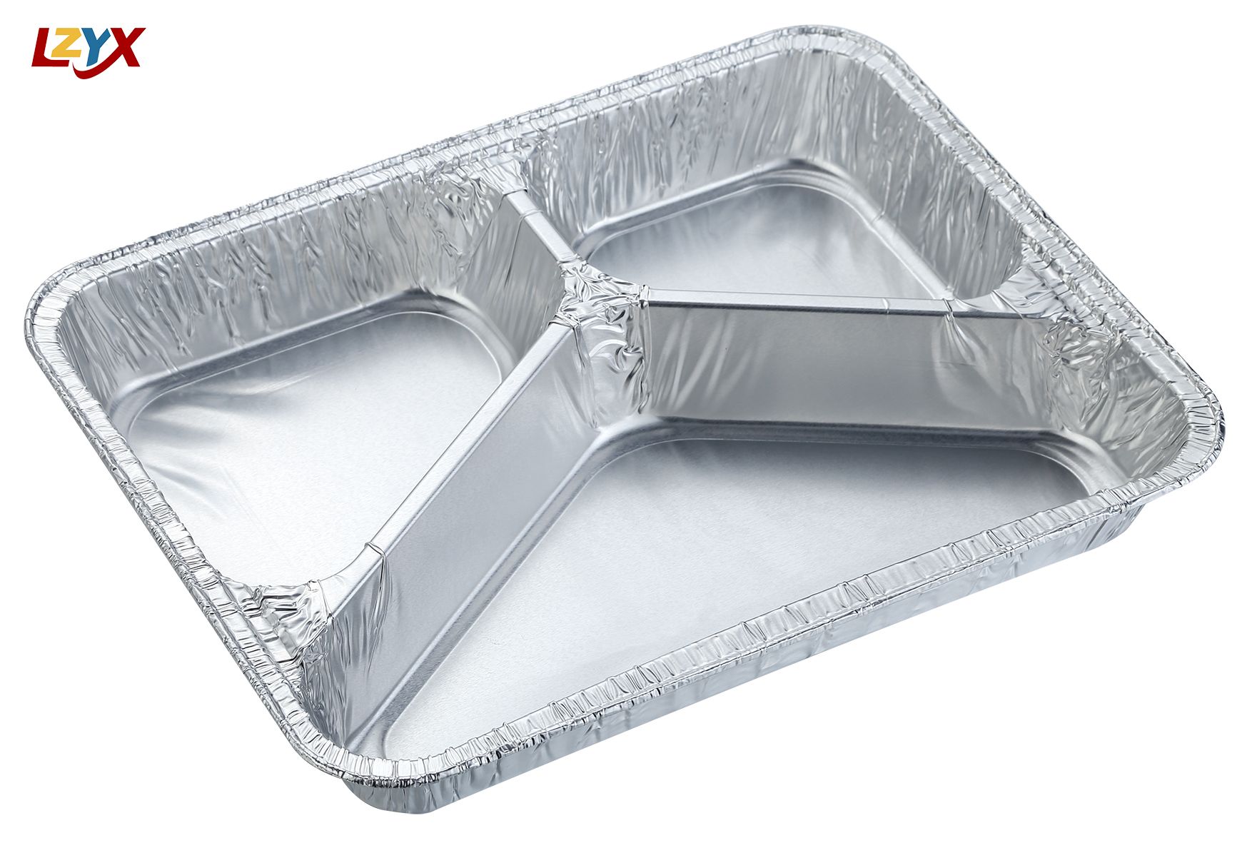 3 Compartment Foil Containers
