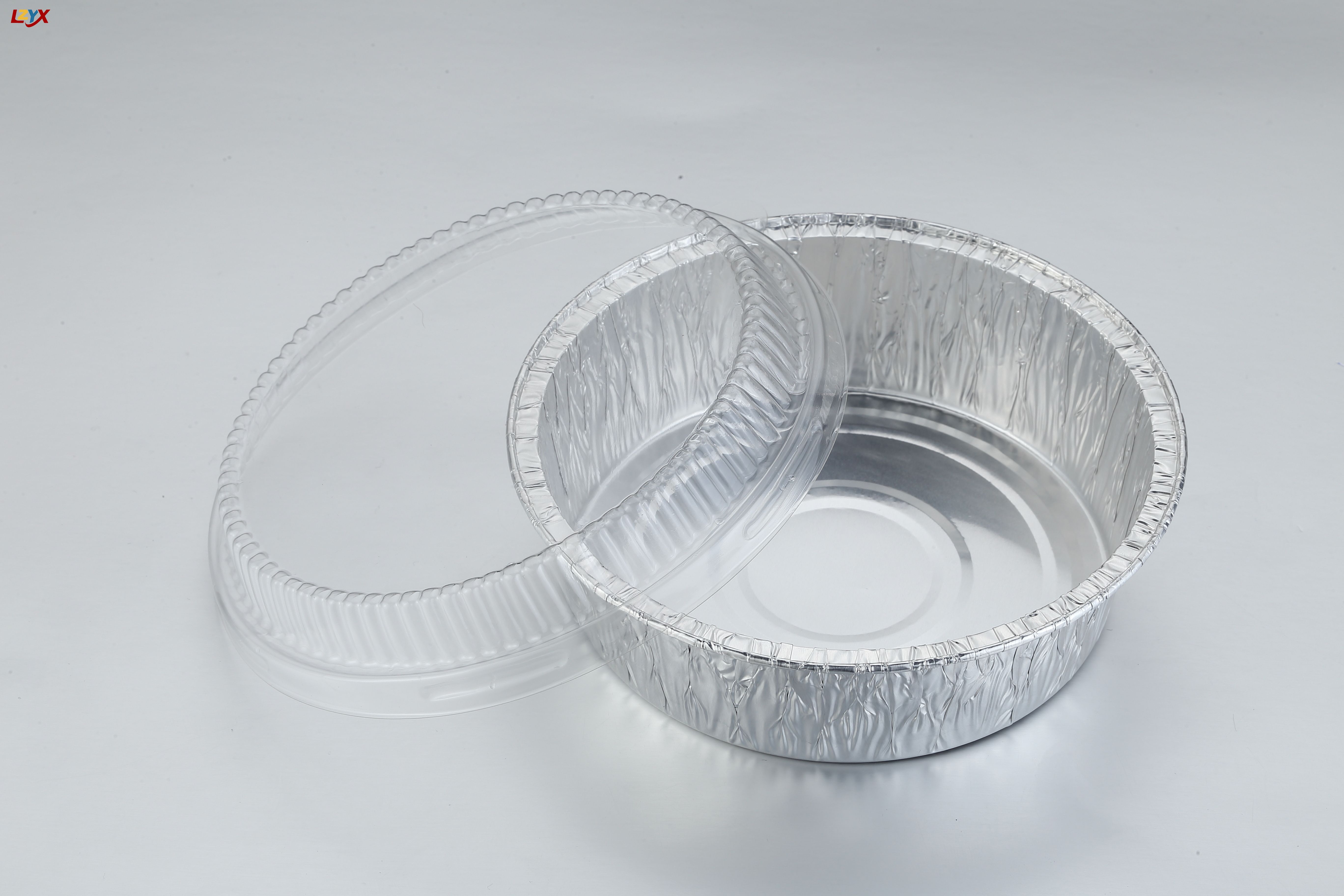 Round Foil Containers with Lids