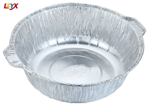 Aluminum Disposable Pots with Lids 