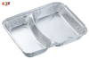2 Compartment Aluminium Foil Container