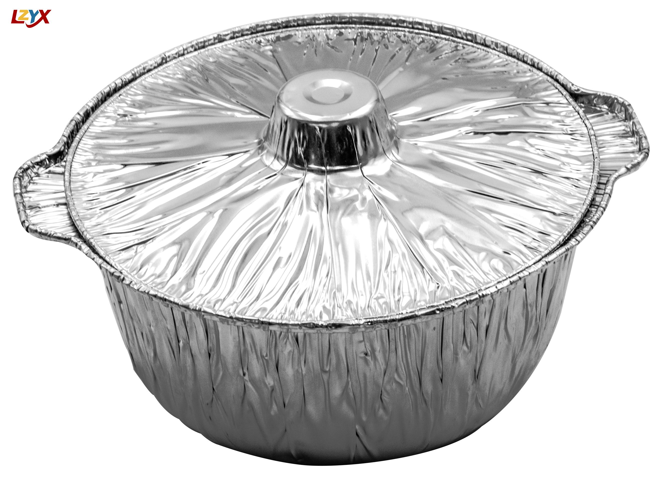 Heavy Duty Aluminum Pans with Lids