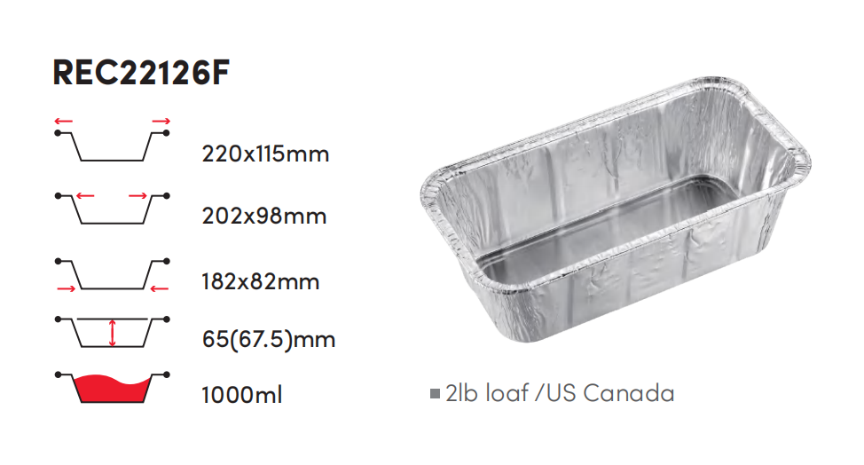 2 lb loaf pans