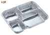 4 Compartment Aluminum Container