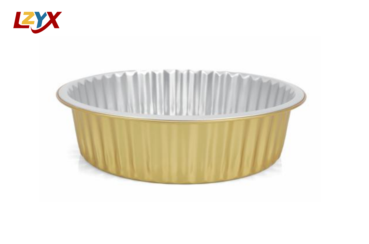 Gold Aluminum Foil Container